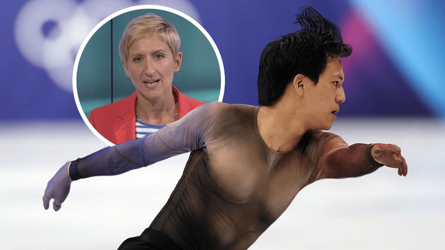 Scène lunaire sur la RTS en plein direct des JO