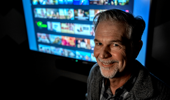 Reed Hastings, co-fondateur de Netflix, s'en va.