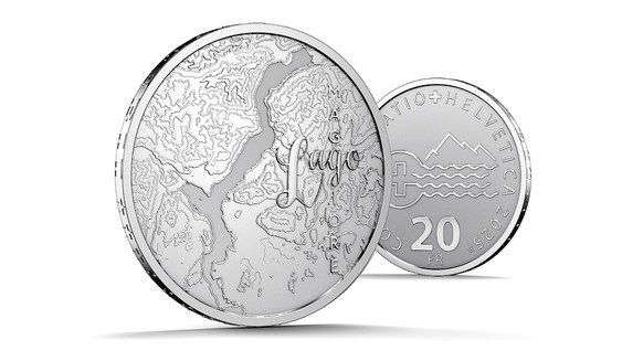 Pièces d’argent « Lac Majeur » et « Lac de Lugano »