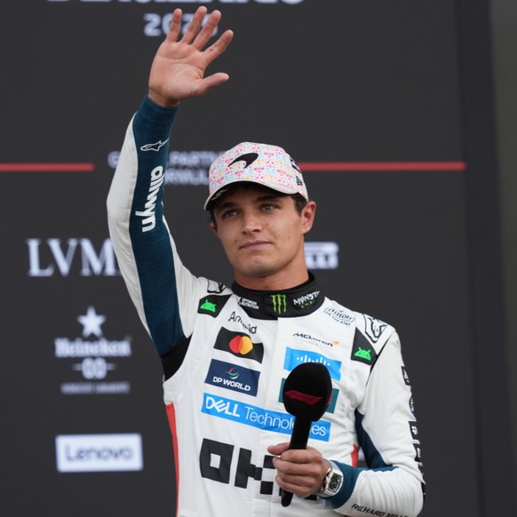 Lando Norris a décroché la pole position du GP du Mexique