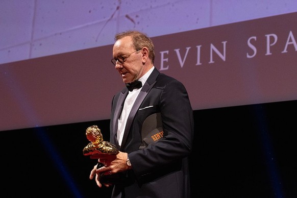 AMSTERDAM, NETHERLANDS - SEPTEMBER 4: Kevin Spacey during the Septimius Awards at Koninklijk Theater Tuschinski on September 4, 2025 in Amsterdam, Netherlands. (Photo by Marcel Koch/BSR Agency/Getty I ...