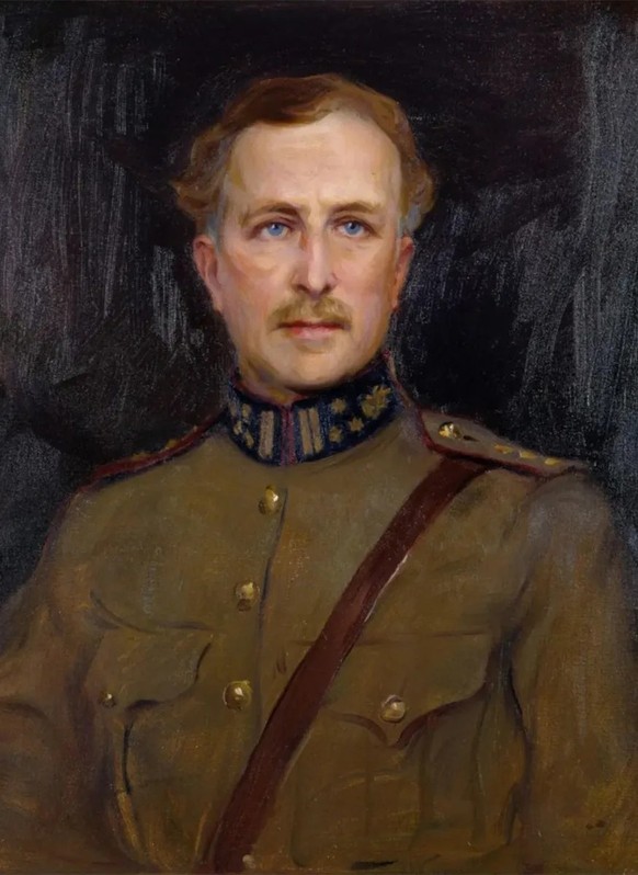 Le roi Albert Ier en 1934. Tableau de Philip Alexius de László.
https://www.delaszlocatalogueraisonne.com/catalogue/the-catalogue/belgium-king-albert-i-of-111346