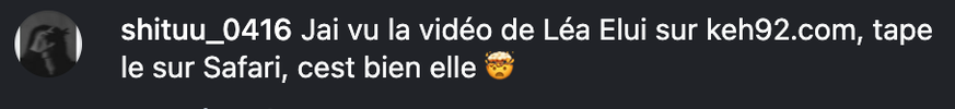 Des captures d'écran d'Instagram pour diffuser une arnaque.