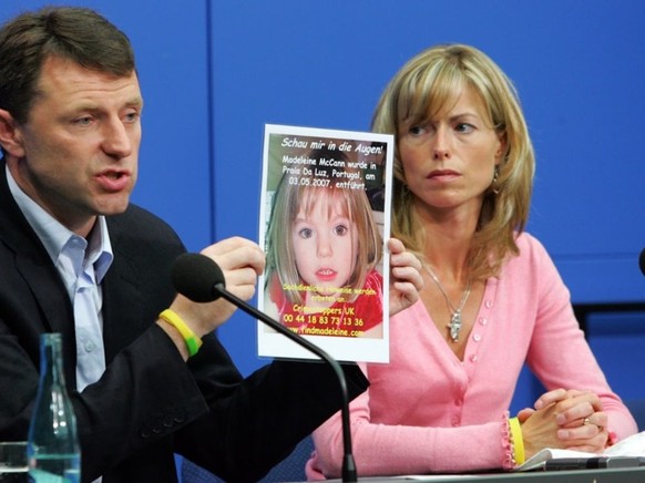 Les parents de la petite Maddie, Kate et Gerry McCann, ont longtemps figuré sur la liste des suspects.