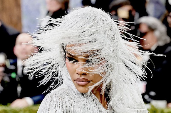 NEW YORK, NEW YORK - MAY 04: Teyana Taylor attends the 2026 Met Gala celebrating "Costume Art" at the Metropolitan Museum of Art on May 04, 2026 in New York City. (Photo by Theo Wargo/FilmMa ...
