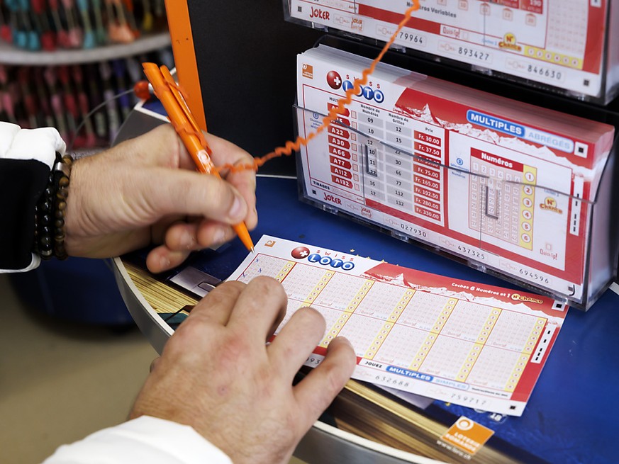 Lors du prochain tirage samedi, 6 millions de francs seront en jeu, indique la Loterie Romande. (photo symbolique)
