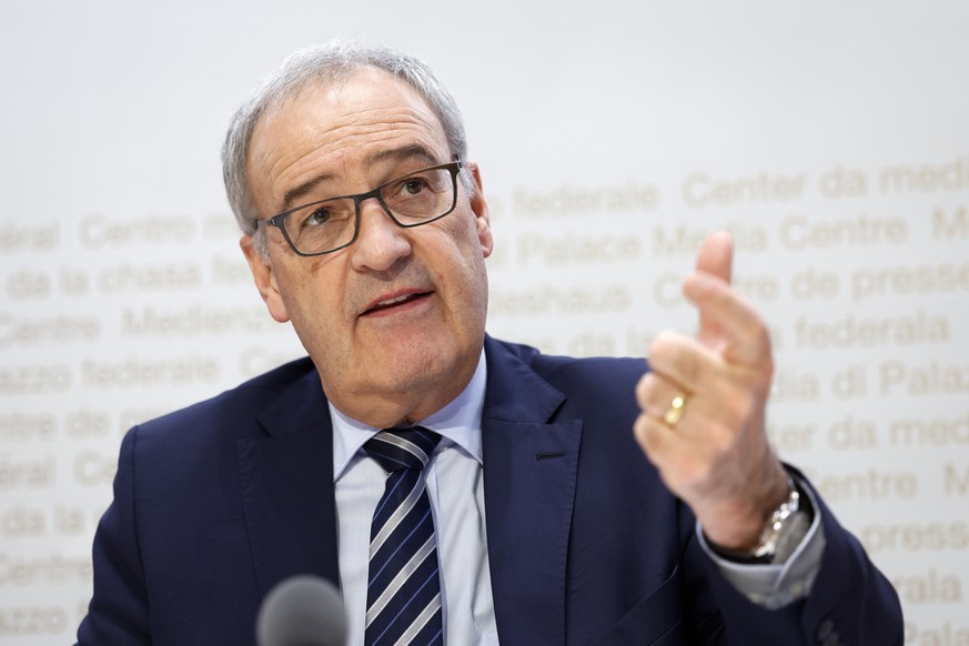 Guy Parmelin veut rester à la tête de l'économie, au sein du Conseil fédéral.