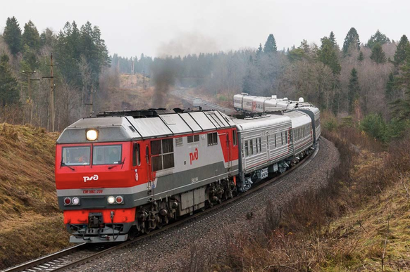 En apparence, le train présidentiel ressemble à n'importe quel autre.