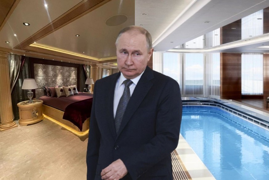 Le superyacht de Poutine est un véritable palais flottant