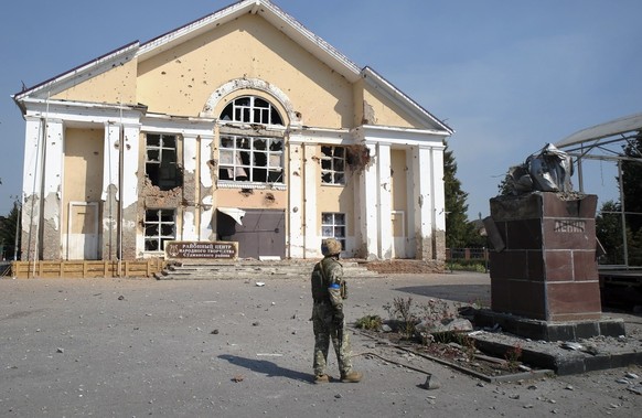 La ville russe de Soudja, occupée par les Ukrainiens depuis août 2024.
