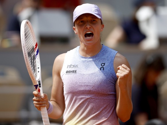 Iga Swiatek: la joie de retrouver les demi-finales à Roland-Garros