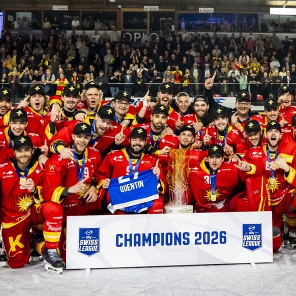 Sierre s'est adjugé le titre en Swiss League devant son public mardi.