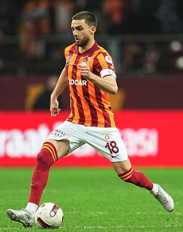 Berkan Kutlu joue à Galatasaray depuis l'été 2021.