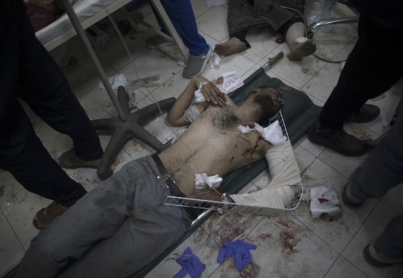 La situation dans les hôpitaux de Gaza.