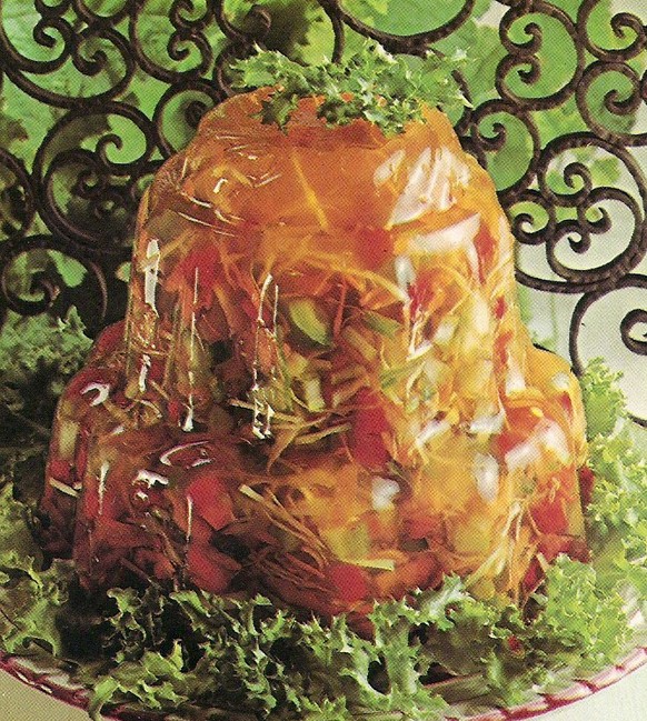 On ne sait pas ce que cette salade a de «parfait». Une chose est sûre: il y a de la gelée.
