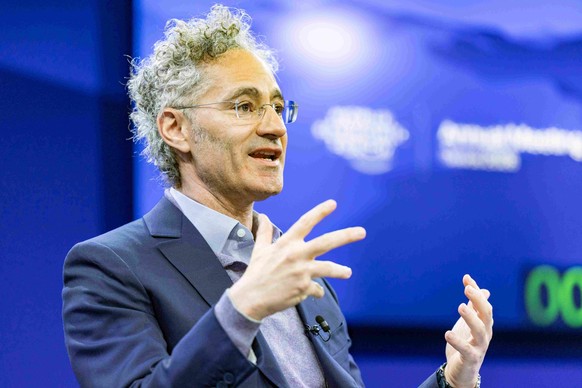 Alex Karp, PDG de l'entreprise technologique Palantir.