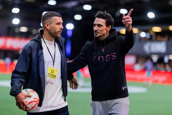 La Baller League de Lukas Podolski (à gauche) et Mats Hummels ne plaît pas à tous les clubs allemands.