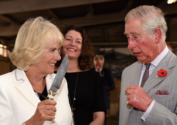 BAROSSA VALLEY, AUSTRALIA - NOVEMBER 10: Prince Charles, Prince of Wales and Camilla, Duchess of Cornwall visit Seppeltsfield Winery on November 10, 2015 in Barossa Valley, Australia. The Royal couple ...