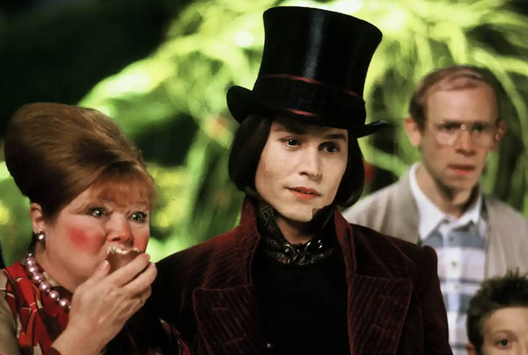 En 2005, au tour de l'acteur Johnny Depp de prêter ses traits à l'étrange fabricant de bonbons.