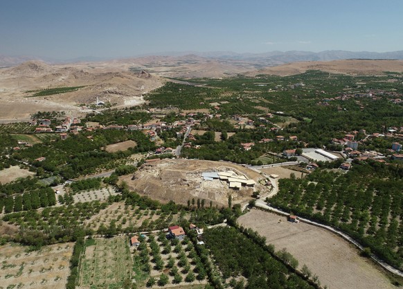 Overview of Arslantepe mound in the Orduzu plain