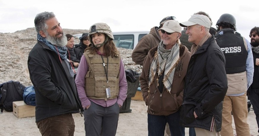 Philip M. Strub am Set von Whiskey Tango Foxtrot
