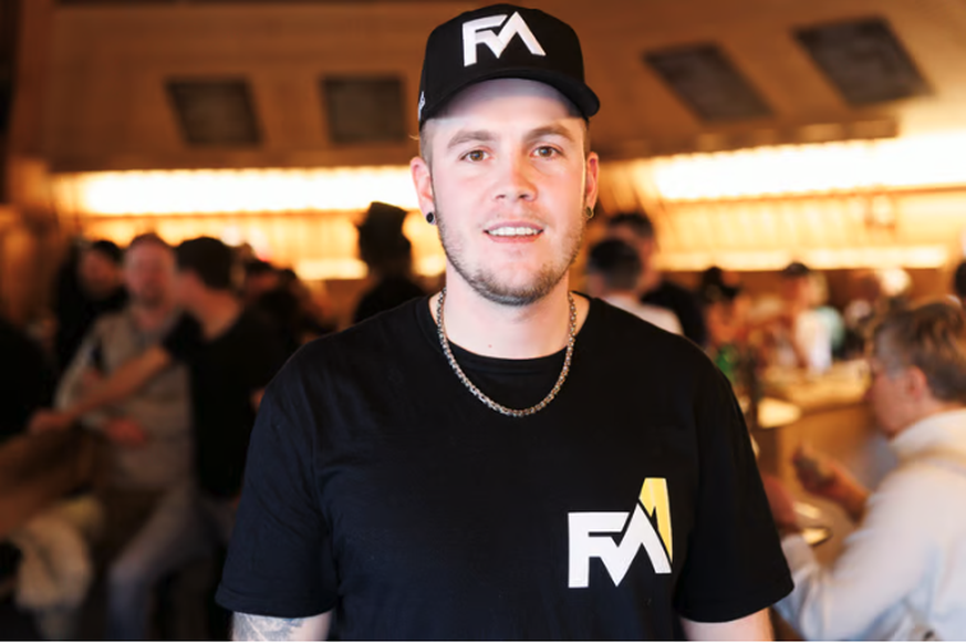 Sandro Siegenthaler, président du Fan-club de Franjo Von Allmen.