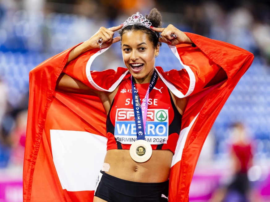 Audrey Werro peut troquer sa couronne argentée pour une nouvelle en or.