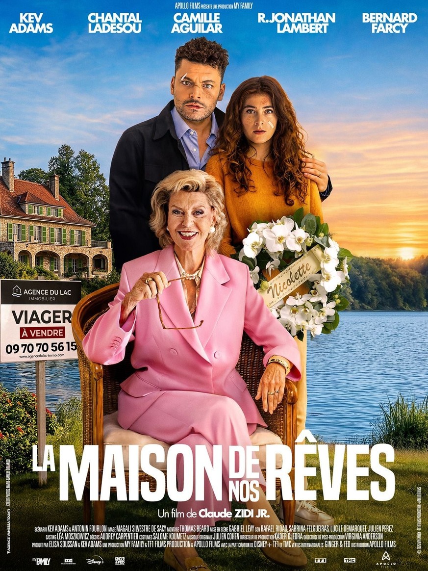 Dans La Maison de nos rêves, Chantal Ladesou et Kev Adams se livrent une guerre immobilière. Face à watson, le duo n’est guère plus sage.