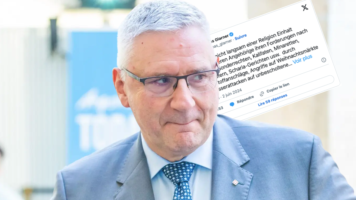 Um tweet islamofóbico pode custar caro a Andreas Glarner
 #ÚltimasNotícias #Suiça