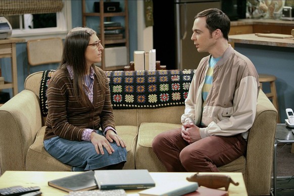 La scientifique en question, dans la série The Big Bang Theory.