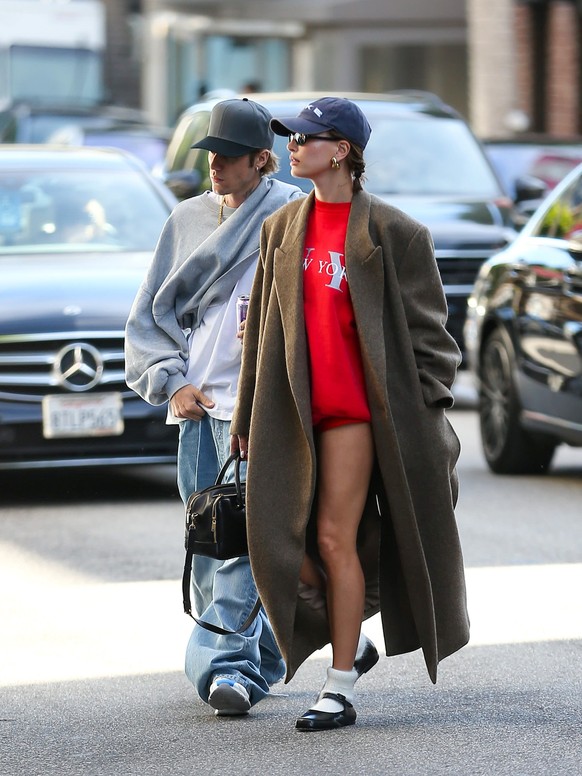 NEW YORK, NY - JUNE 14: Brad Pitt and Ines de Ramon are seen on June 14, 2025 in New York City. (Photo by XNY/Star Max/GC Images)