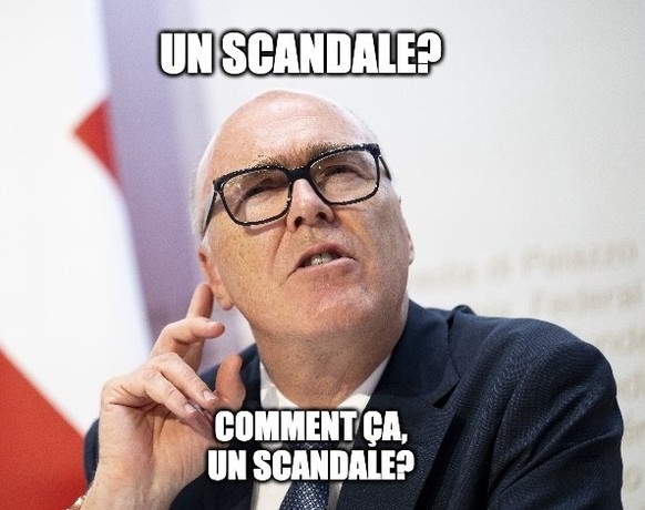 Pfister: il n&#039;y a pas de scandale.