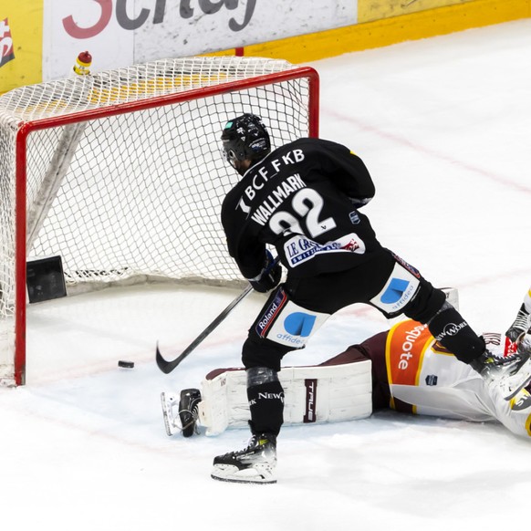 Lucas Wallmark marque le 4-2: les Aigles ne s'en remettront pas.
