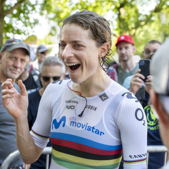 Marlen Reusser a dominé le contre-la-montre de 23,7 km disputé samedi en Argovie.