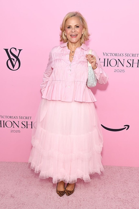 Amy Sedaris at the 2025 Victoria&#039;s Secret Fashion Show held at Steiner Studios on October 15, 2025 in New York, New York. (Photo by Kristina Bumphrey/Variety via Getty Images)
