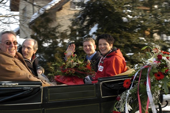 Corinne Rey-Bellet et Georg Stadler semblaient filer le parfait amour en 2003.