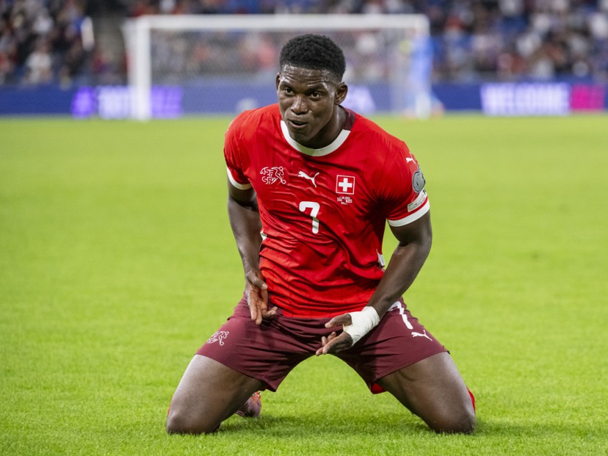 Breel Embolo vit une p