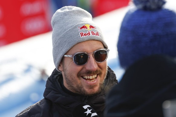 ALTA BADIA, ITALY - DECEMBER 19: Marcel Hirscher of team Austria during the Audi FIS Alpine Ski World Cup Men&#039;s Giant Slalom on December 19, 2022 in Alta Badia Italy. (Photo by Alexis Boichard/Ag ...