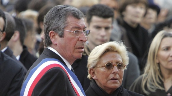 Patrick et Isabelle Balkany avaient ravi Levallois, commune limitrophe de Paris, aux communistes en 1983 (archives).
