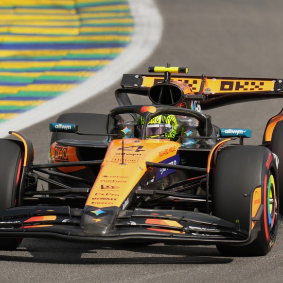 Un très bon samedi pour Lando Norris