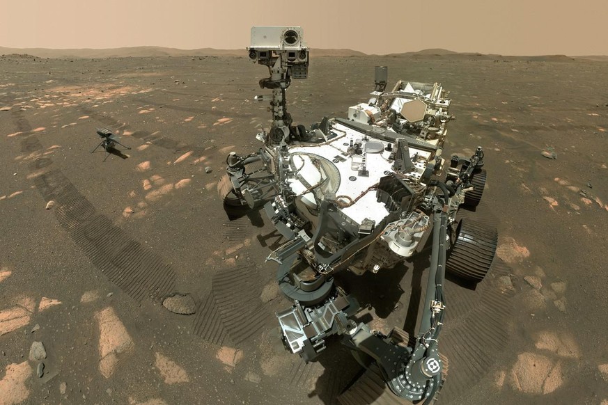 rover Perseverance module SUV Mars Nasa