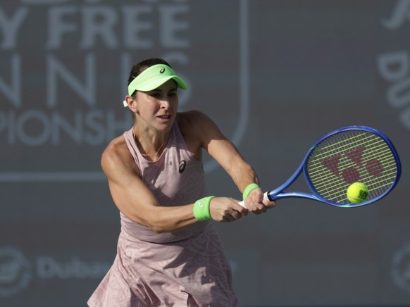Belinda Bencic a signé un retour gagnant à Abou Dhabi