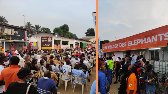 Le village ivoirien à Douala