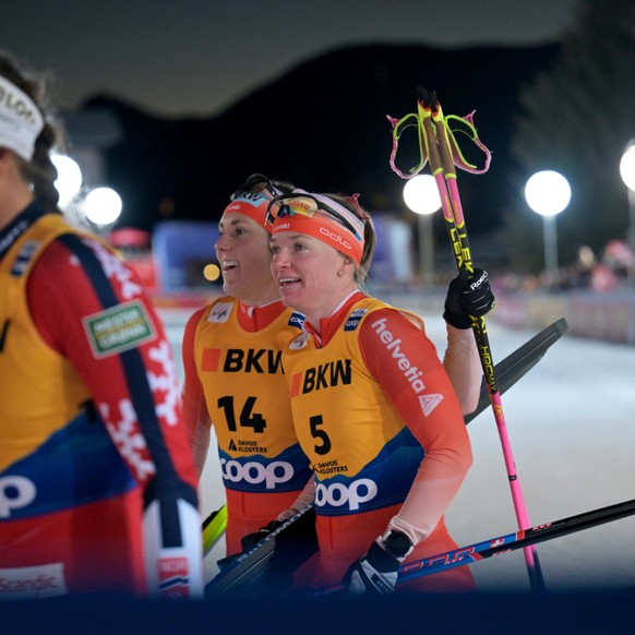 Nadine Fähndrich (no 5) a réussi une belle performance dans les Grisons.
