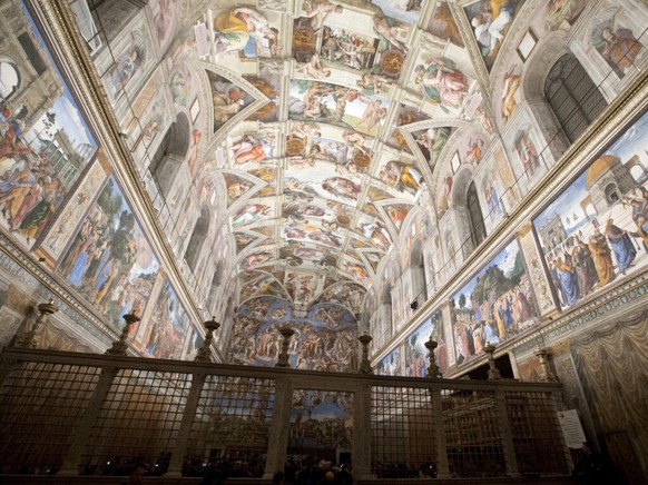 Les cardinaux se rassembleront dans la chapelle Sixtine pour d�signer le prochain pape (archives).