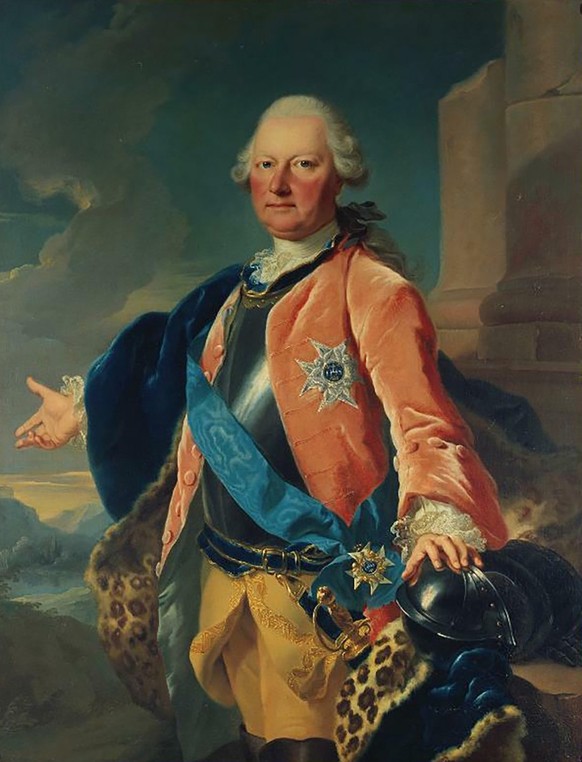 Le nouvel époux: le baron Auguste Maurice de Donop, Atelier de Louis Tocqué, vers 1748.
https://www.mahmah.ch/collection/oeuvres/portrait-du-baron-auguste-maurice-de-donop-portant-lordre-royal-suedois ...
