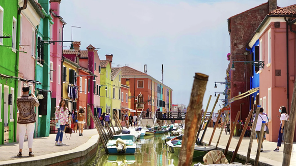 L'île de Burano ressemble à Venise