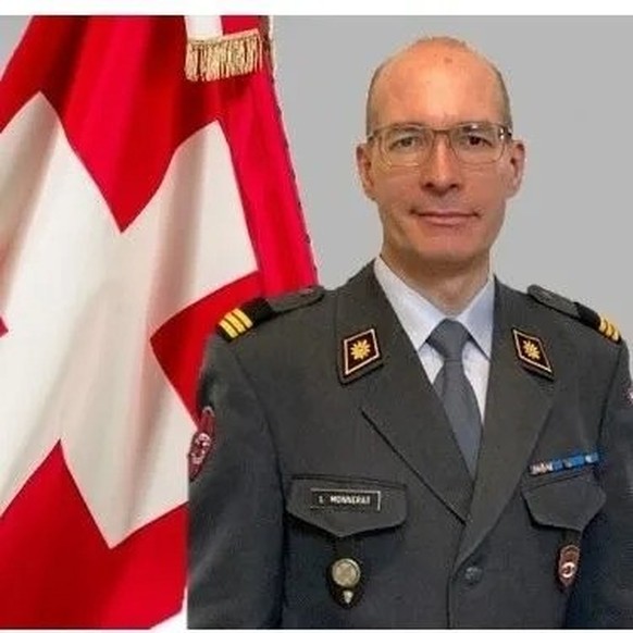 Voici le d’état-major général Ludovic Monnerat, chef du Swiss Space Command.