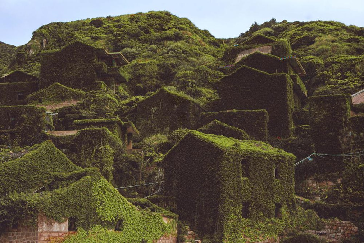 Houtouwan en Chine est un village chinois anciennement occupés par une communauté de 2 000 pêcheurs.