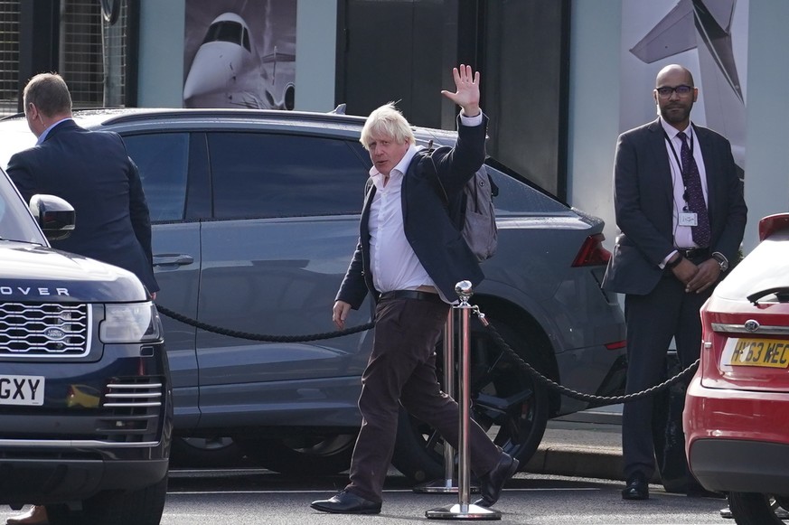Boris Johnson fait ses adieux à un nouveau mandat.